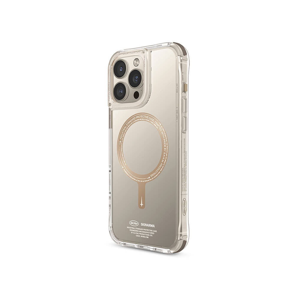 iPhone 16 Pro Kılıf M-safe Şarj Özellikli Şeffaf Airbag Tasarımlı Skinarma Saido Prime Kılıf iPhone 16 Pro Kılıf M-safe Şarj Özellikli Şeffaf Airbag Tasarımlı Skinarma Saido Prime Kılıf